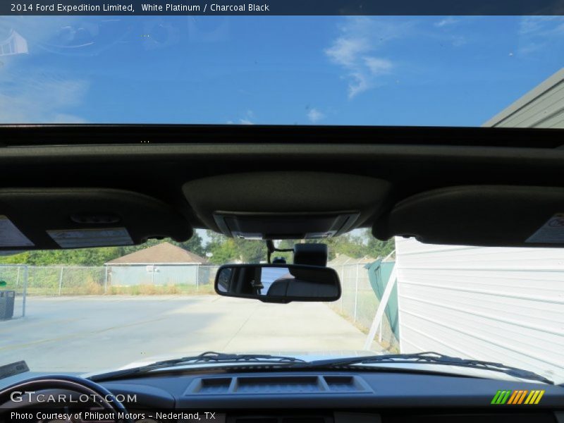 White Platinum / Charcoal Black 2014 Ford Expedition Limited