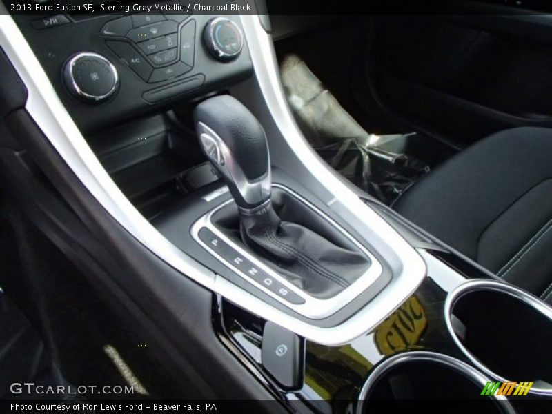 Sterling Gray Metallic / Charcoal Black 2013 Ford Fusion SE