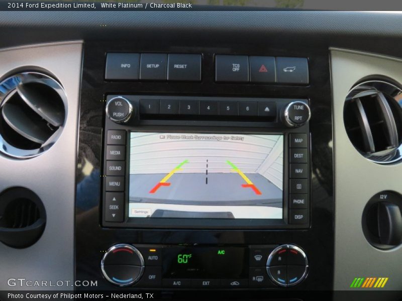White Platinum / Charcoal Black 2014 Ford Expedition Limited