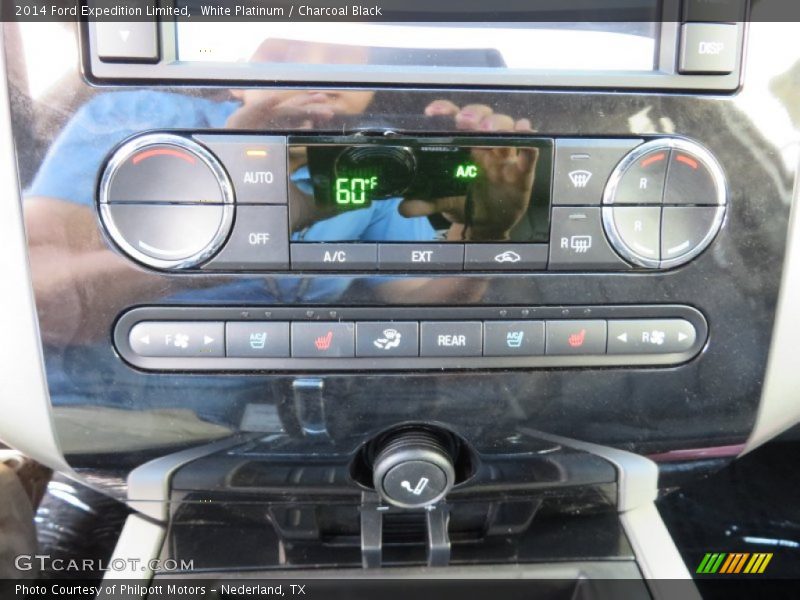 White Platinum / Charcoal Black 2014 Ford Expedition Limited