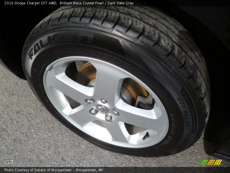 Brilliant Black Crystal Pearl / Dark Slate Gray 2010 Dodge Charger SXT AWD