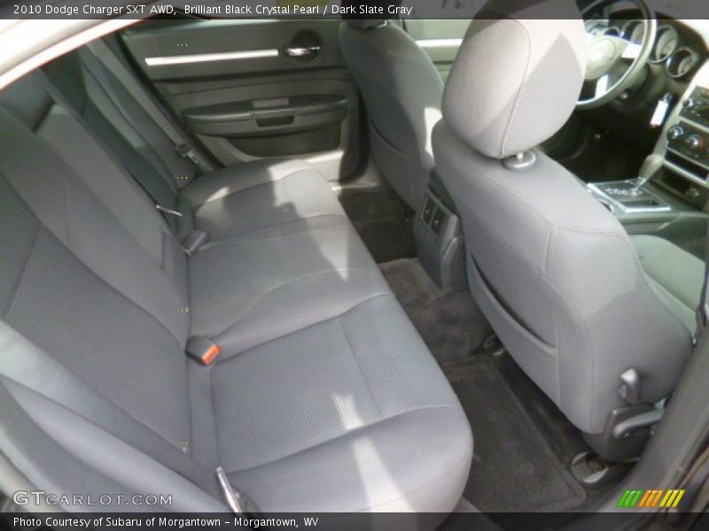 Brilliant Black Crystal Pearl / Dark Slate Gray 2010 Dodge Charger SXT AWD