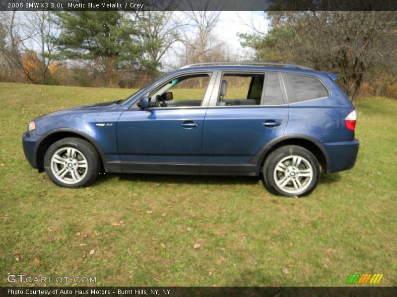  2006 X3 3.0i Mystic Blue Metallic