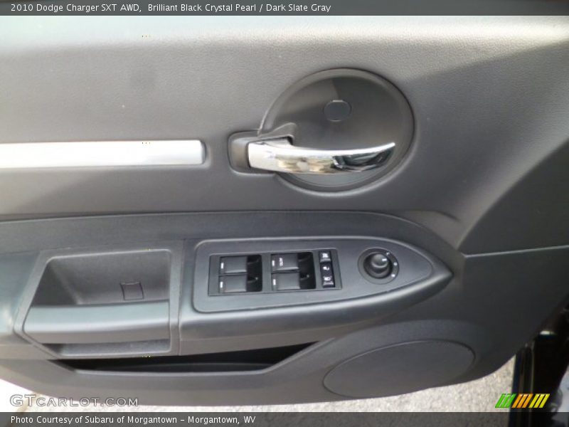 Brilliant Black Crystal Pearl / Dark Slate Gray 2010 Dodge Charger SXT AWD