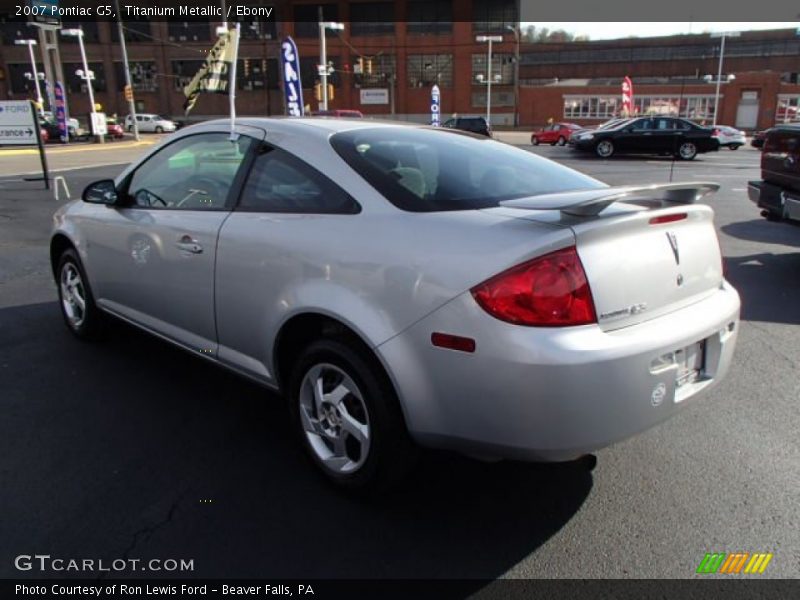 Titanium Metallic / Ebony 2007 Pontiac G5
