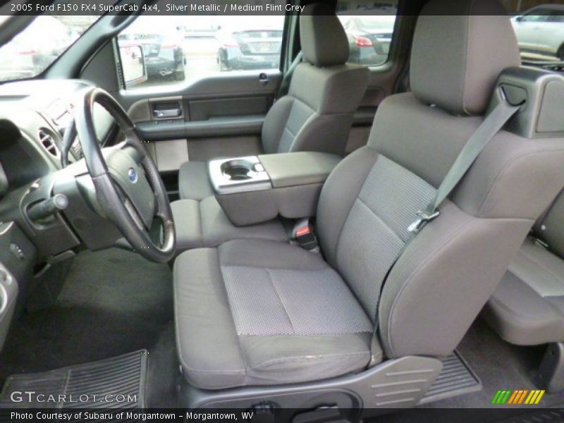 Silver Metallic / Medium Flint Grey 2005 Ford F150 FX4 SuperCab 4x4