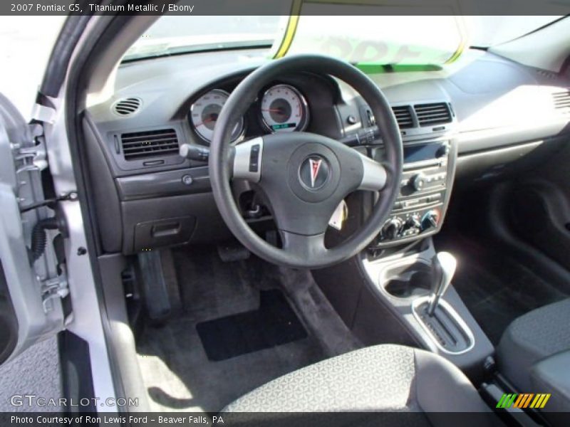 Titanium Metallic / Ebony 2007 Pontiac G5