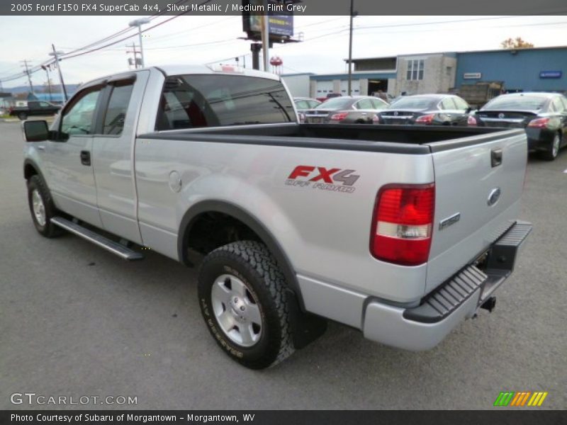 Silver Metallic / Medium Flint Grey 2005 Ford F150 FX4 SuperCab 4x4