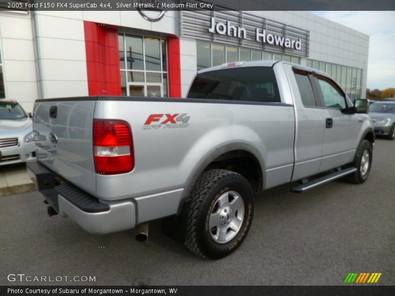 Silver Metallic / Medium Flint Grey 2005 Ford F150 FX4 SuperCab 4x4