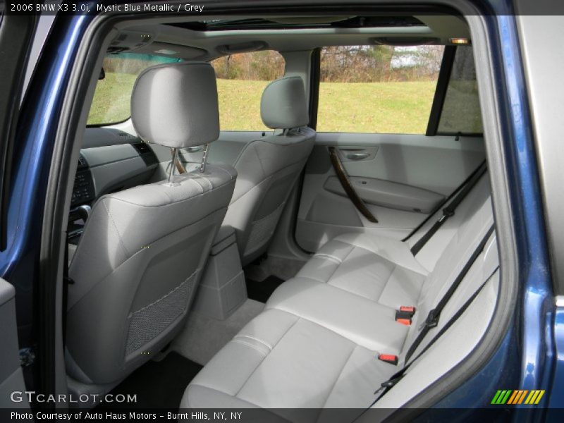 Rear Seat of 2006 X3 3.0i