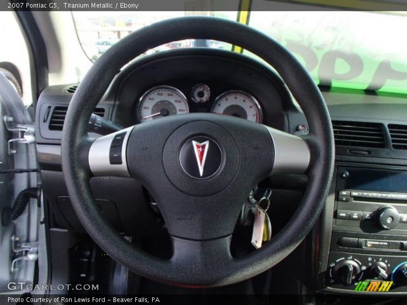 Titanium Metallic / Ebony 2007 Pontiac G5