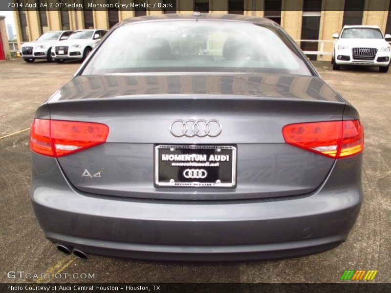 Monsoon Grey Metallic / Black 2014 Audi A4 2.0T Sedan