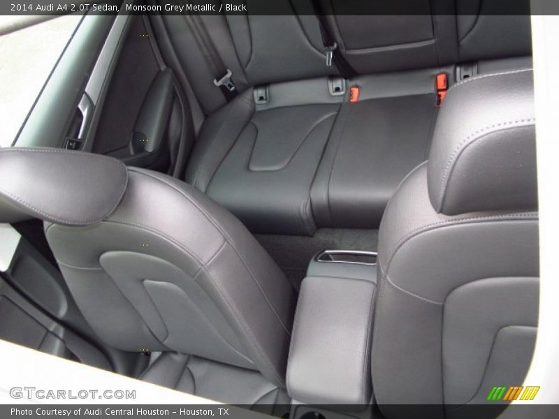 Monsoon Grey Metallic / Black 2014 Audi A4 2.0T Sedan