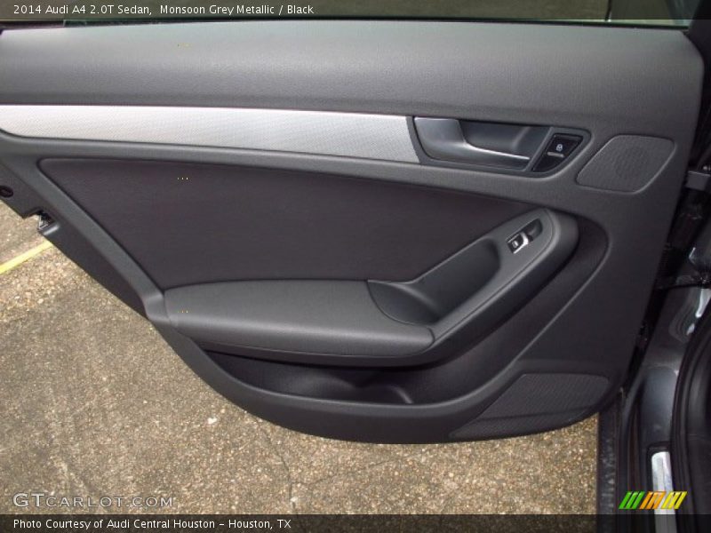 Monsoon Grey Metallic / Black 2014 Audi A4 2.0T Sedan
