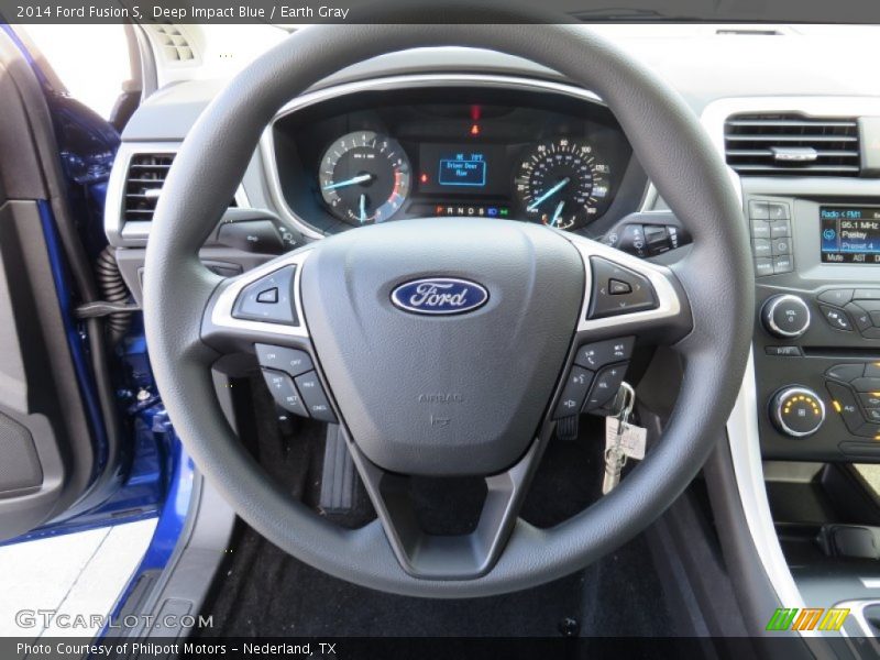  2014 Fusion S Steering Wheel