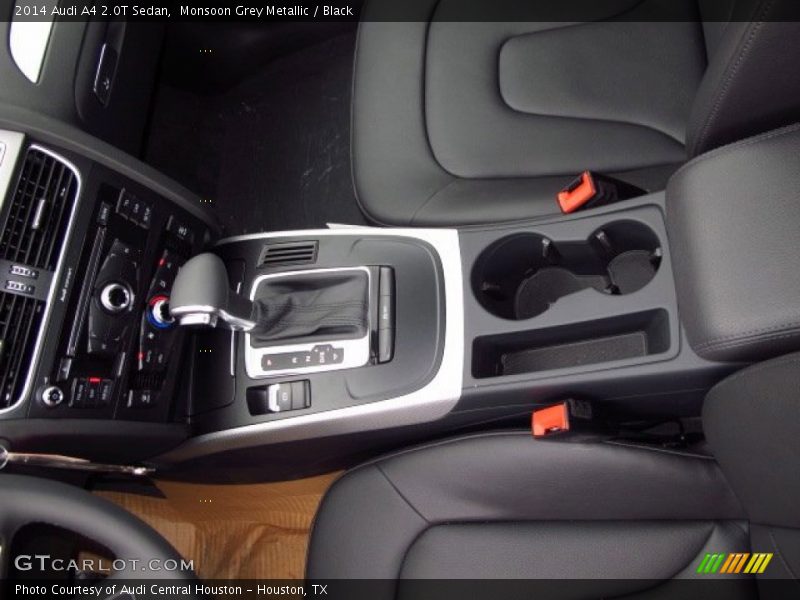 Monsoon Grey Metallic / Black 2014 Audi A4 2.0T Sedan