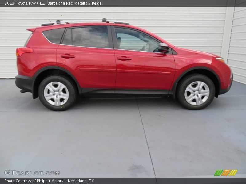  2013 RAV4 LE Barcelona Red Metallic