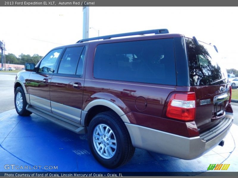 Autumn Red / Camel 2013 Ford Expedition EL XLT