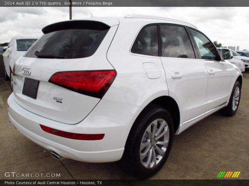 Ibis White / Pistachio Beige 2014 Audi Q5 2.0 TFSI quattro