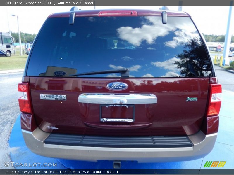 Autumn Red / Camel 2013 Ford Expedition EL XLT