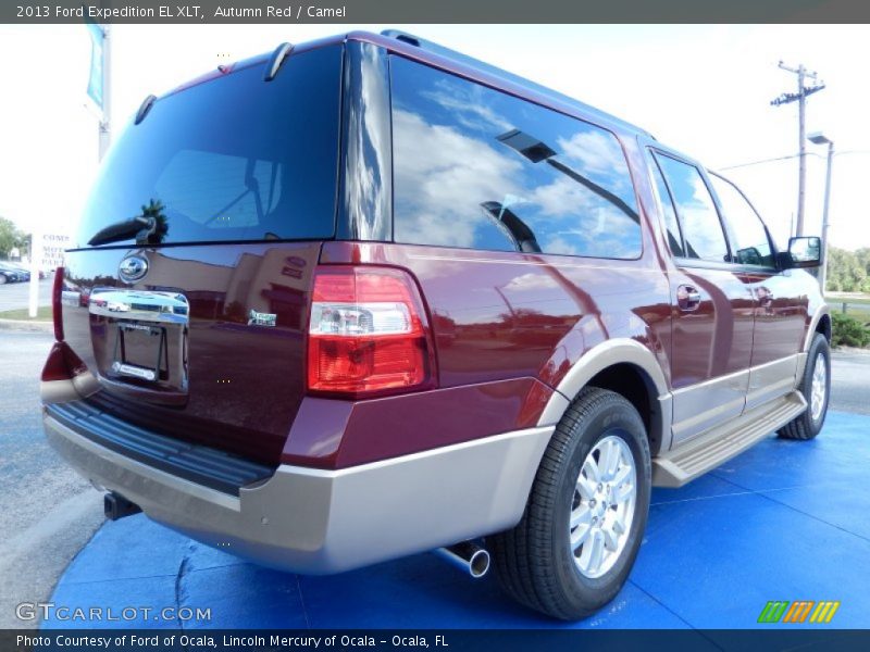 Autumn Red / Camel 2013 Ford Expedition EL XLT