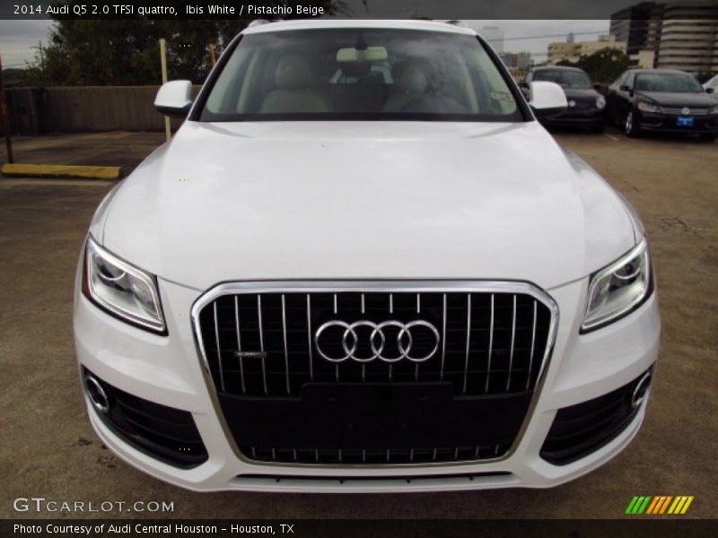 Ibis White / Pistachio Beige 2014 Audi Q5 2.0 TFSI quattro