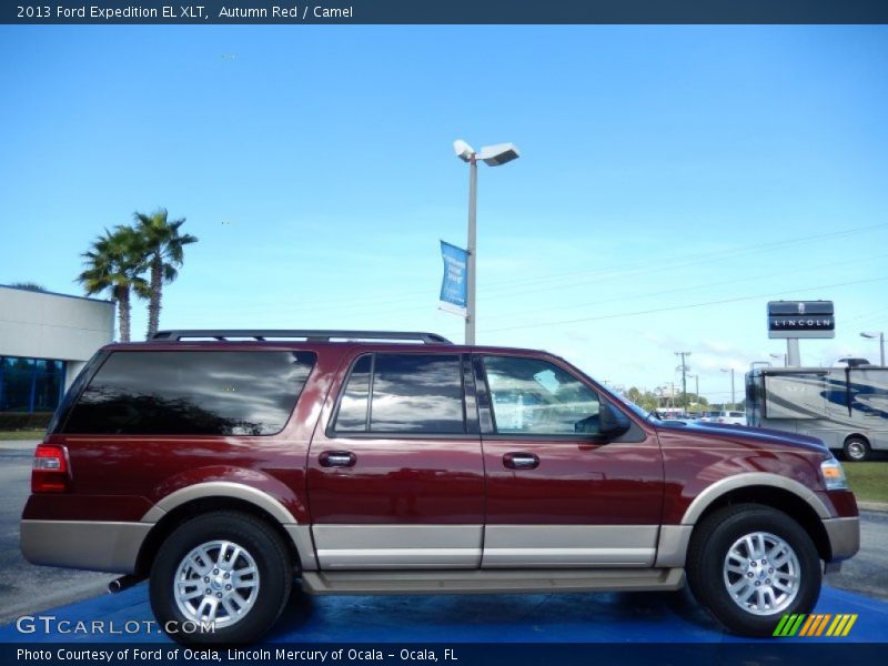 Autumn Red / Camel 2013 Ford Expedition EL XLT