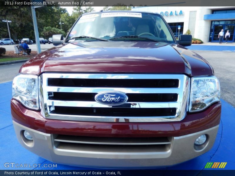 Autumn Red / Camel 2013 Ford Expedition EL XLT