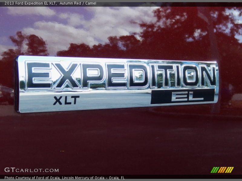 Autumn Red / Camel 2013 Ford Expedition EL XLT