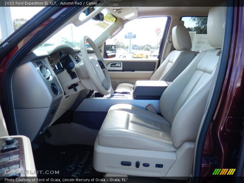 Autumn Red / Camel 2013 Ford Expedition EL XLT
