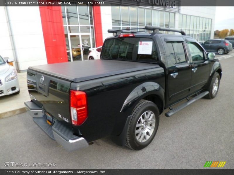 Super Black / Steel 2012 Nissan Frontier SL Crew Cab 4x4