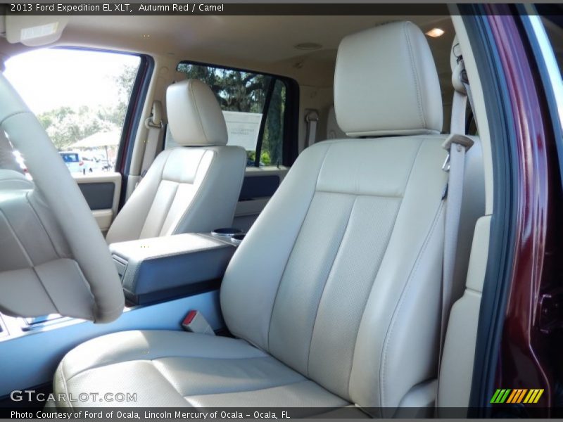 Autumn Red / Camel 2013 Ford Expedition EL XLT