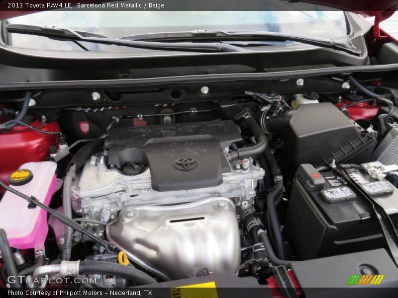  2013 RAV4 LE Engine - 2.5 Liter DOHC 16-Valve Dual VVT-i 4 Cylinder