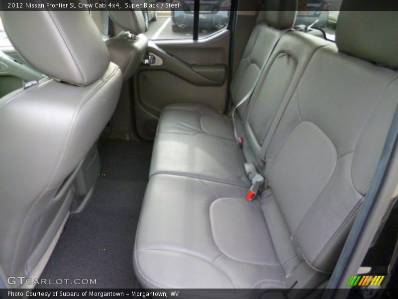 Super Black / Steel 2012 Nissan Frontier SL Crew Cab 4x4