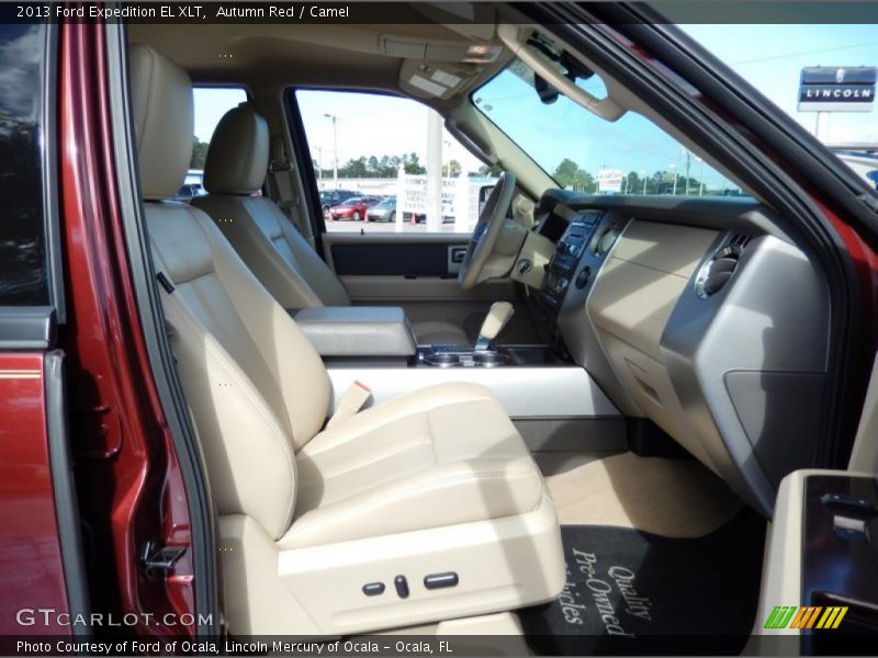 Autumn Red / Camel 2013 Ford Expedition EL XLT