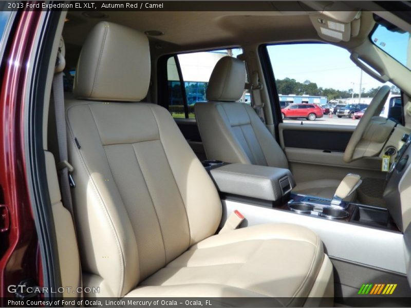 Autumn Red / Camel 2013 Ford Expedition EL XLT