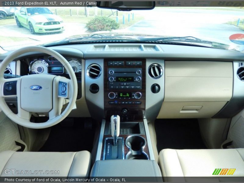 Autumn Red / Camel 2013 Ford Expedition EL XLT