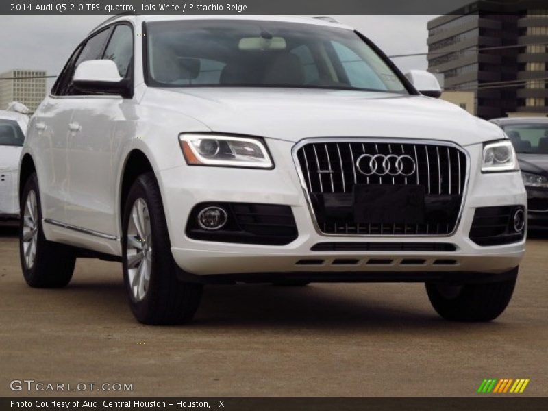 Ibis White / Pistachio Beige 2014 Audi Q5 2.0 TFSI quattro