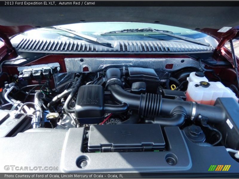 Autumn Red / Camel 2013 Ford Expedition EL XLT