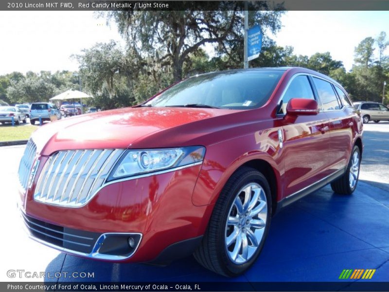 Red Candy Metallic / Light Stone 2010 Lincoln MKT FWD