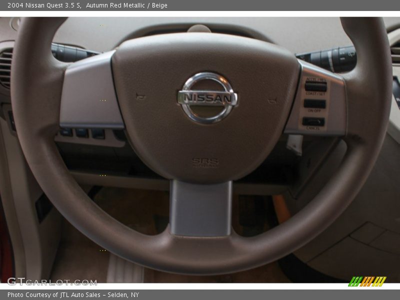 Autumn Red Metallic / Beige 2004 Nissan Quest 3.5 S