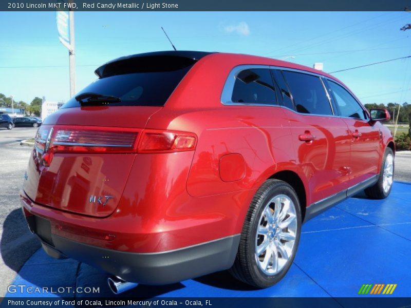 Red Candy Metallic / Light Stone 2010 Lincoln MKT FWD