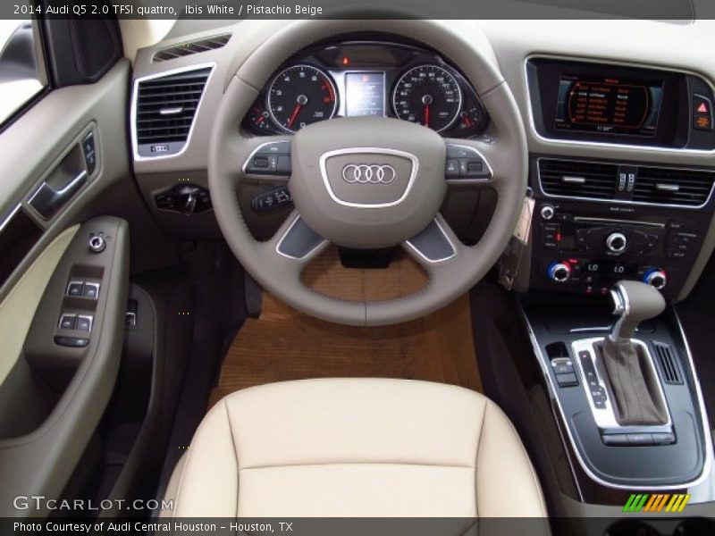 Ibis White / Pistachio Beige 2014 Audi Q5 2.0 TFSI quattro