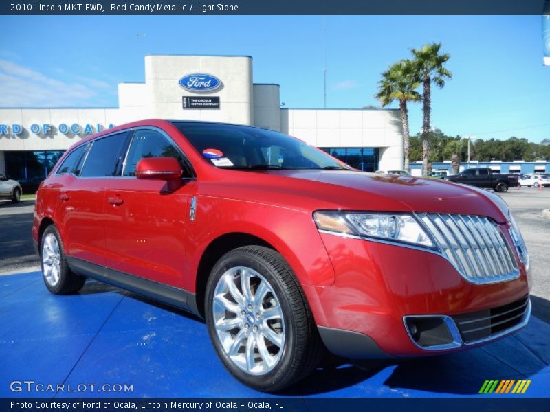Red Candy Metallic / Light Stone 2010 Lincoln MKT FWD