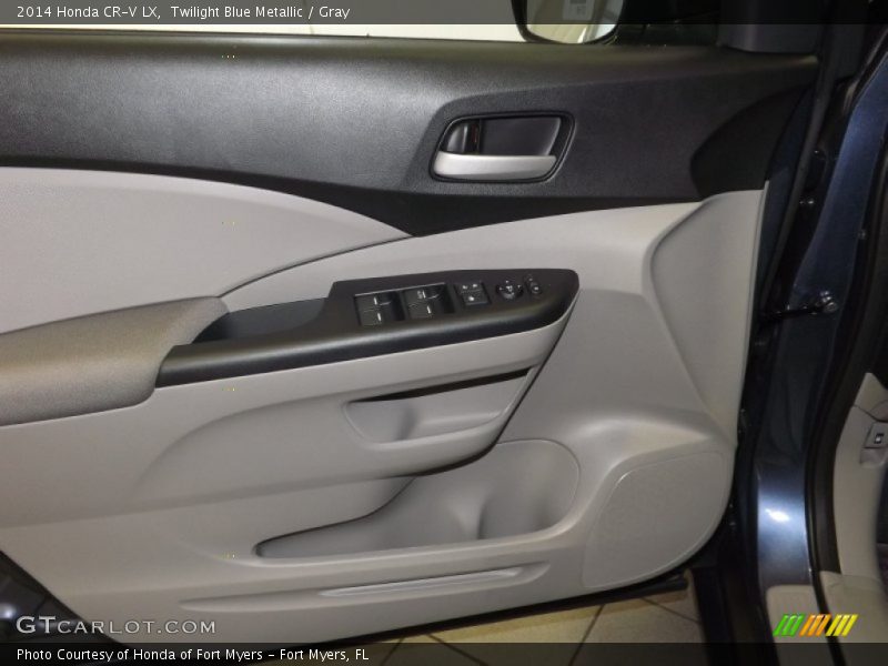 Twilight Blue Metallic / Gray 2014 Honda CR-V LX