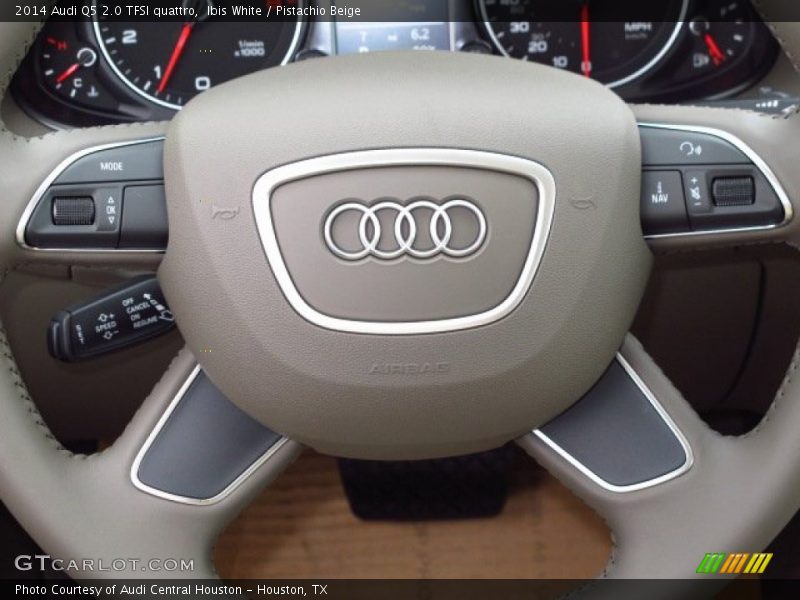 Ibis White / Pistachio Beige 2014 Audi Q5 2.0 TFSI quattro