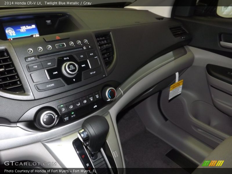 Twilight Blue Metallic / Gray 2014 Honda CR-V LX