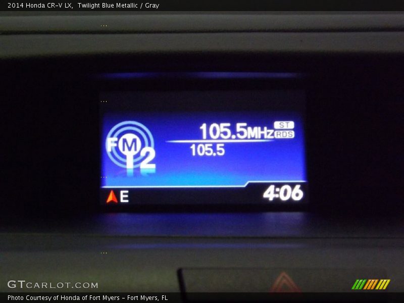 Twilight Blue Metallic / Gray 2014 Honda CR-V LX