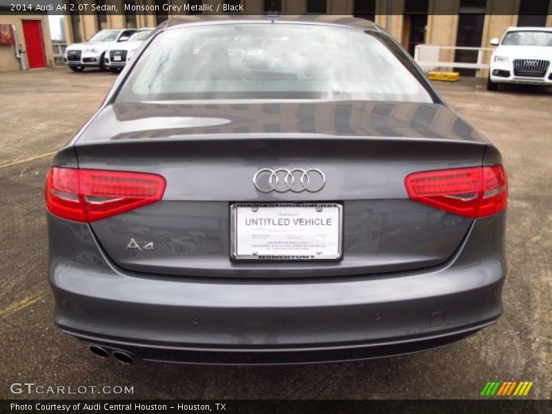 Monsoon Grey Metallic / Black 2014 Audi A4 2.0T Sedan