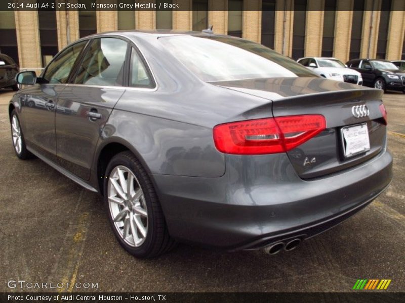 Monsoon Grey Metallic / Black 2014 Audi A4 2.0T Sedan